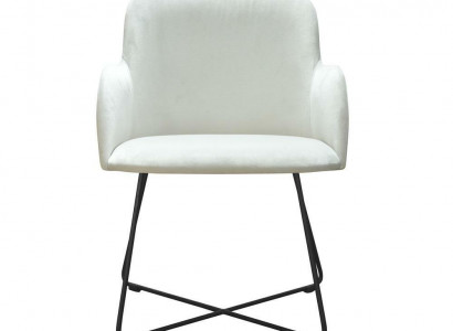 1x Esszimmerstuhl Küchenstühle Wohnzimmerstuhl Polsterstuhl mit Armlehne